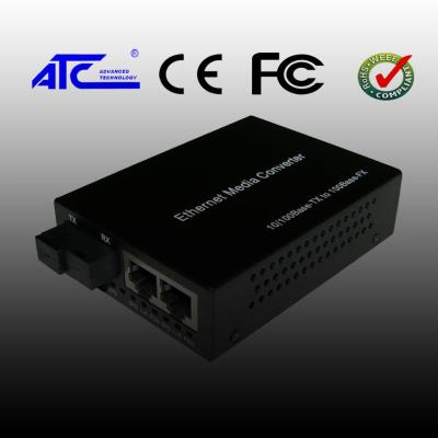 China 10/100M Fiber Optic Media Converter 95x71x26mm bps BI-DI for sale