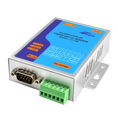 China Serial Port To Singlemode Fiber Optic Data Converter (ATC-277SM) 100mmX86mmX26 mm for sale