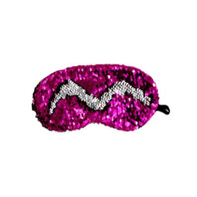 China Dark Circles Price Kids Glitter Sequin Adult Favorable Blindfold Daily Life Sleep Moving Eye Mask for sale