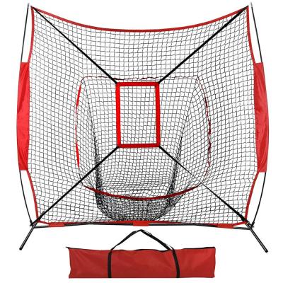 China Durable Portable Professional Batting Training Practice Hitting Baseball Pitch Net for sale