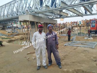 China Long-span Permanent Bailey bridge Steel Truss Bridge Modular Delta Bridges for sale