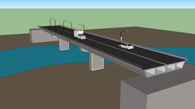 China Corrosiebestendigheid Verf Stalen Doos Gordelbrug 5000m Lengte 150 ton Belastingcapaciteit Te koop