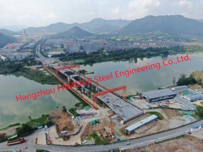 China Prefabricated Metal Bridge Construction Steel Tube Structure Tied Arch Bridge Suspension Steel Bridge for sale