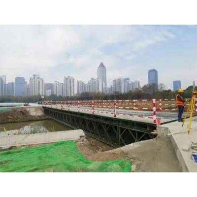 China Entrega rápida de acero continua Bailey For Emergency Use modular del puente de braguero de la cubierta en venta