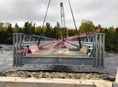 China Compact 100 Truss Bridge Components Heavy Transom End Post Bolt Connect British Standard for sale