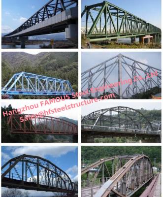 China Prefabricado modular de acero del puente de braguero del delta moderno para los ferrocarriles de las carreteras en venta