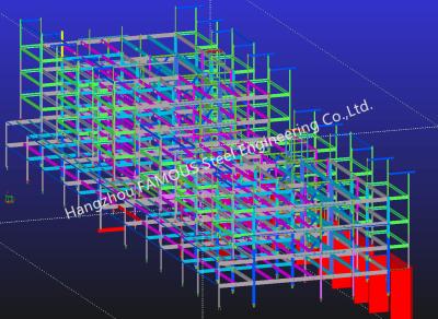 China Estruturas de construção de aço galvanizadas quentes do metal, construções do hangar dos aviões da vertente para aviões/terminais de ar à venda