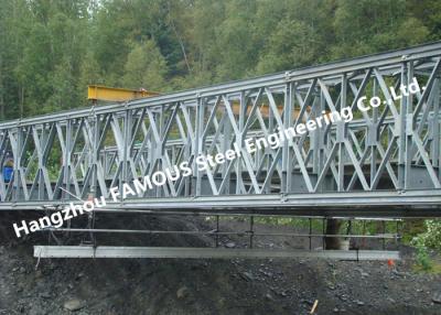 China Multi- Spannen-einbahniger Stahl-Bailey Bridges Structural Formwork Truss-Bau zu verkaufen