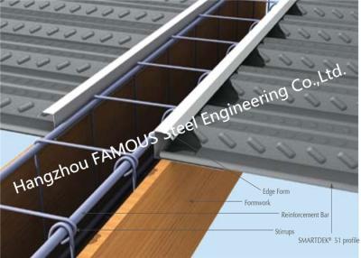 Cina Decking del pavimento del metallo Legame-DEK o Comflor 80, 60, profilo di equivalente della piattaforma di 210 composti in vendita