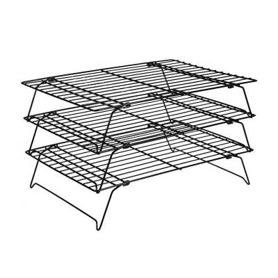 China Amazon 3 Tier Non-Stick Stand Stainless Steel Viable Hot Selling Detachable Cooling Rack for Cooking for sale