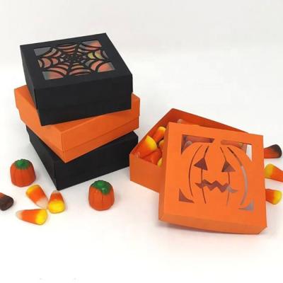 China Gift & Luxury Custom Foldable Craft Halloween Candy Paper Box Packaging Wedding Candy Gift Box Christmas Candy Box for sale