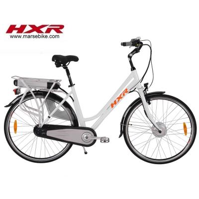 China Cheap female alloy 700c kenda tires connection 8speed aluminum electric bike for sale