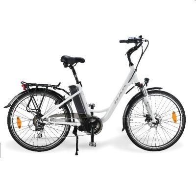 China 2016 Aluminum Alloy Most Popular Lady Electric Bike /female Electric Bicycle for sale