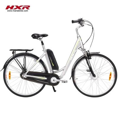 China Aluminum Alloy 28 Inch Nexus 3 Speed ​​City Electric Bike For Lady for sale