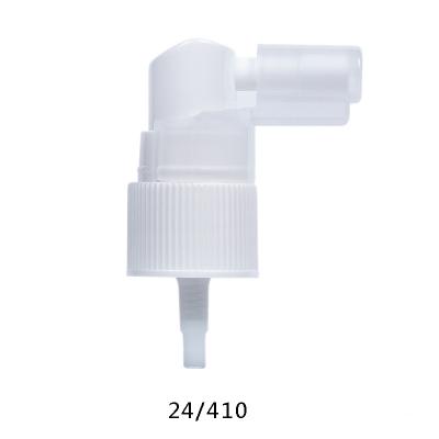 China Non Spill Plastic Safe Short Mouth Nasal Spray Pump 20/410 24/410 Medical Nasal Spray With Cap for sale