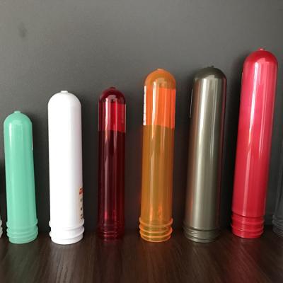 China Bottle Neck Size 24/410Mm Pet 22G Cosmetic Preform For Cosmetics With White Color for sale