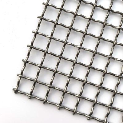 China Crimped Weave 304 Crimped 3 Mesh 304L 316 316L 3 Stainless Steel Double Wire Mesh For Machine for sale