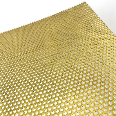 China High Quality Perforated Brass Color Strapping Porcelain Punch Supplier for sale