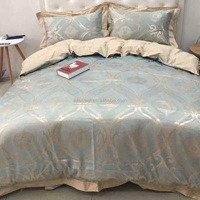 China Luxury Jacquard Bedding Set Jacquard Full Bed Set Full Royal for sale