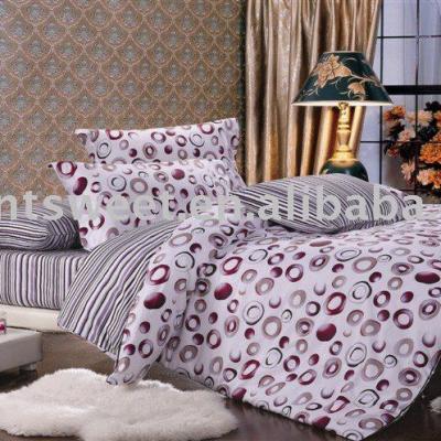 China Disposable 100% Cotton Printed 4pcs Bedding Set Bedsheet Product for sale