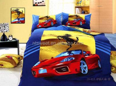 China Kids Children Cartoon 100% Cotton Bed Linen / Comforter Christmas Home Designs for sale