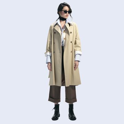 China New Style Windproof Women's Anorak With Cotton High Quality Custom Trench Coats for sale