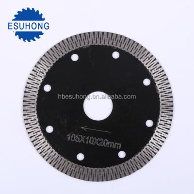 China Sintered Sharp Saw Blade Turbo Segment Diamond Saw Blade Tile Cutting Blades for sale