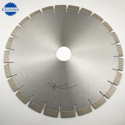 China High Speed ​​High Frequency Welded Diamond Saw Blade for Silent Cutting Stone for sale