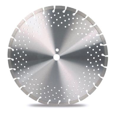 China High Speed ​​Laser Welded KQ Diamond Saw Blade Segmented Holes For Reinforced Concrete for sale