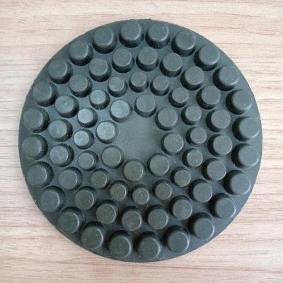 China Long Life 4 Inch 100mm Small Cylindrical Resin Diamond Polishing Pad For Concrete for sale