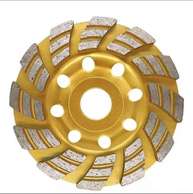 China Concrete Diamond Cup Grinding Wheel For Granite / Marble / Concrete for sale