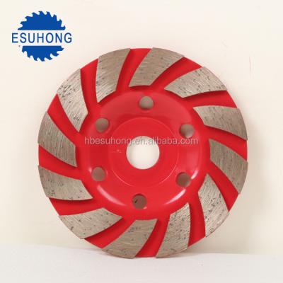 China As Details Shows 100mm Turbo Sintered Stone Grinding Wheel High Efficiency Stone Grinding Wheel 4 Inch for sale