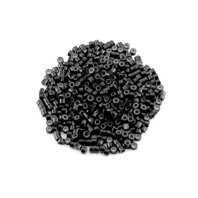 China 5.0mm 500 granules made of aluminum silica gel do not hurt hair extension tools micro loop ring hair extension ring 70523-1 for sale