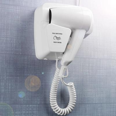 China Exquisite and compact ionic strong wind bathroom etc suitable hair. Hotel Family Styling Tools Powerful Hotel Hair Dryer Wall Mounted for sale