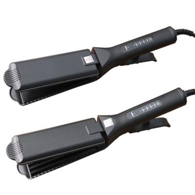 China 2022 New Dry Ceramic Hair Splint Convenient Hair Styling Curling Tool Corn Iron Wave Type Iron for sale