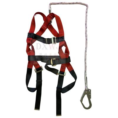 China High Waist Working Safety Harness 5 Point Full Body Adjustable Seat Belt for sale