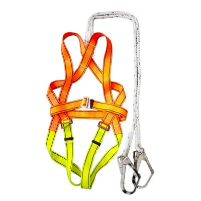 China High Waist Working High Strength Safety Climbing Harnesses Sport Protective Gear Electrician Full Body Construction Personal Safety Harness for sale