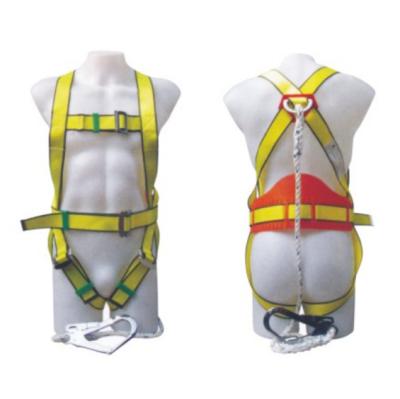 China Safe And Durable Professional Made Wear Resistant High Waist Five Point Single Hook Full Body High Altitude Seat Belt for sale