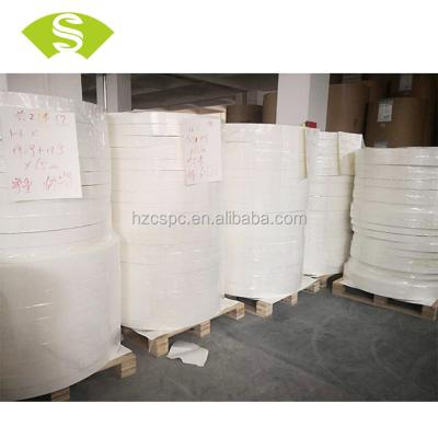 China Waterproof Eco - Friendly Virgin Wood Pulp Pe Coated Paper Cup Bottom Coil for sale