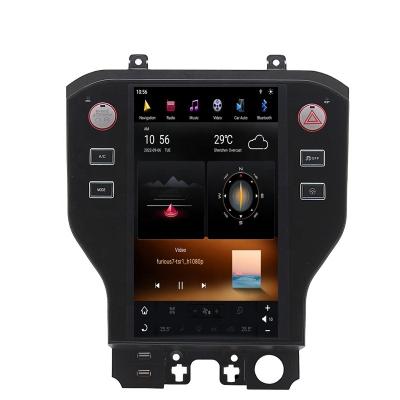 China GPS Car Tesla Style Android 11 For Ford Mustang Carplay 4G Car Radio GPS Navigation Player 2013-2020 for sale