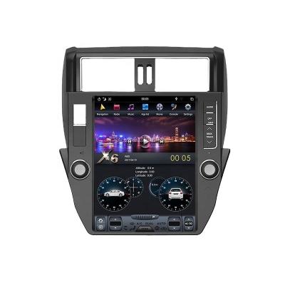 China Vertical GPS 12.1' Screen 4+64GB Android Car Multimedia Player Radio GPS Navigation For Toyota Land Cruiser Prado 2010-2013 for sale