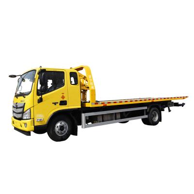 China 5 ton 8 ton 10 ton 4-8 ton trailer wrecker truck foton flatbed tow truck for sale