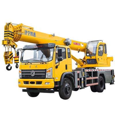 China CRANE Brand New 12 Ton Truck Crane 4 Section Truck Mobile Crane Lifting Crane Mini Boom Truck For Sale for sale