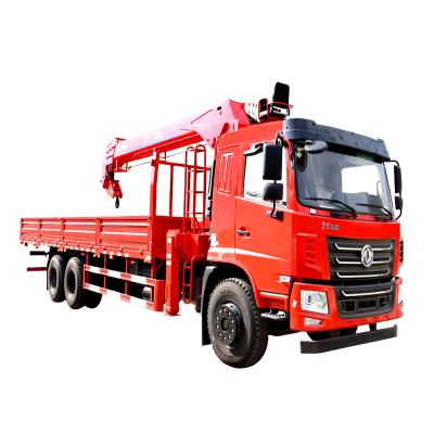 China China Top Brand CRANE TRUCK 12 ton with crane truck telescopic boom truck mounted crane with factory price for sale