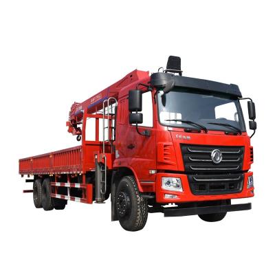 China CRANE TRUCK Loading 8/10/12/14 Ton Rumble Arm 4x4 Crane Hydraulic Truck Cranes Price Truck Mounted Mini Crane Truck For Sale for sale