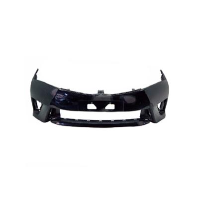 China Plastic Front Bumper For Corolla Car Auto Replacement Parts 14 15 for sale