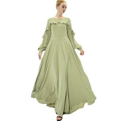 China Muslim Women's Clothing Women's Dress Viable Muslim New Long Dress Muslim Fairy Skirt With Big Swing for sale