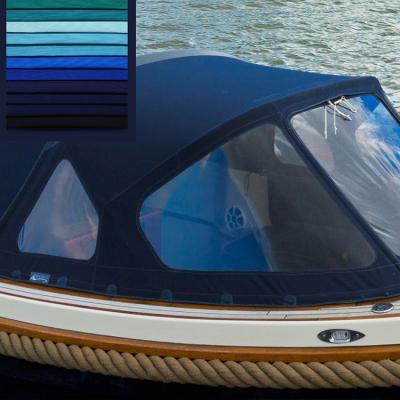 China Abrasion-resistant high-end outdoor fabric solution dyed waterproof acrylic sunshade fabric and oil proof yacht sunshade fabric for sale