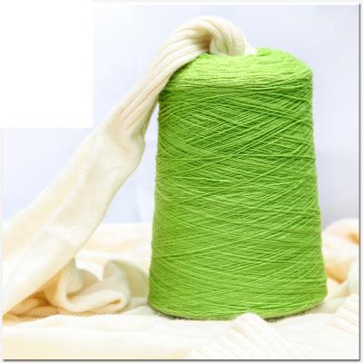 China Mixed Acrylics Chat 20S/2 Dyed 16S/2 Cotton High HB Acrylic Yarn Factory Bulk Wholesale For Sweater Knitting for sale