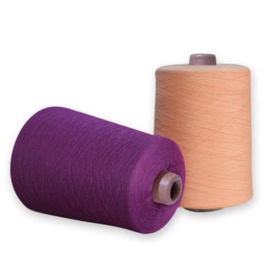 China Factory GOTS Recycled Direct Dyed Yarn Cotton 100% Organic Ring Spun Recycled Cotton Yarn For Knitting for sale